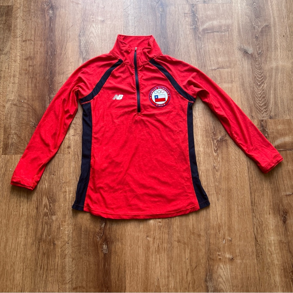 *RARE* New Balance Team Chile Olympics 3/4 Fleece Comité Olímpico Copa America